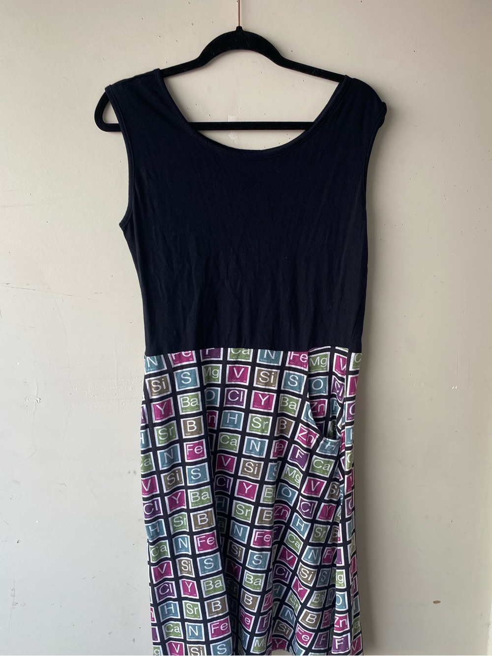 Svaha Periodic Table Dress 10 Organic Cotton Pockets Science Teacher Geek Chic - Picture 8 of 12